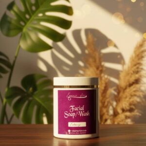 instant white face soap