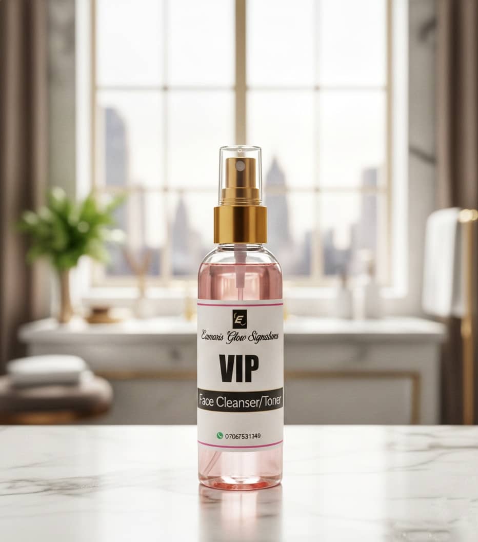 vip face cleanser / toner